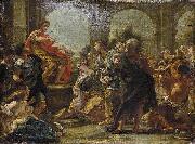 Giovanni Battista Gaulli Called Baccicio The Continence of Scipio USA oil painting artist